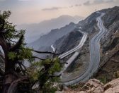 إغلاق مؤقت لطريق الهدا احترازيًا بسبب الأمطار