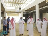 محافظ المخواة يتفقد المشاريع الحيوية الجاري تنفيذها بالمحافظة