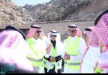 قيادات النقل يتفقدون مشروعات الوزارة في منطقة عسير