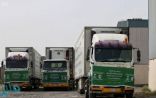 وصول 11 شاحنة غذائية تابعة لمركز الملك سلمان للإغاثة إلى عدن
