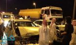 تصادم مروري بين سيارتين يسفر عن إصابة 5 طالبات بمكة