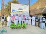 اختتام مبادرة “بيئتي صحتي” في جبل شدا الأسفل بالمخواة