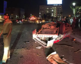 حادث انقلاب مروع يسبب وفاة وإصابة 5 في جدة
