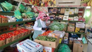 مكتب وزارة البيئة والمياه والزراعة بالعرضيات ينفذ جولة رقابية على الأسواق