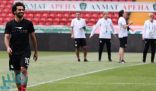 محمد صلاح ينضم للتدريبات الجماعية لمنتخب مصر