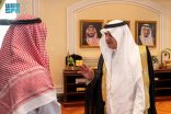أمير تبوك يستقبل المواطن ناصر العسيري المتنازل عن قاتل شقيقه لوجه الله تعالى