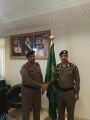 مدير شرطة رابغ يقلد ” الغانمي” رتبة رائد