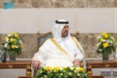نائب أمير منطقة مكة المكرمة يستقبل المهنئين بعيد الفطر