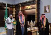 سمو أمير الباحة يستقبل رئيس مجلس إدارة رابطة الهواة لكرة القدم بالمنطقة .. ويتسلم تقرير الرابطة 2022م