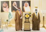 أمير الباحة يستقبل رئيس نادي قلوة الرياضي .. ويكرّم بطل اختراق الضاحية الثالث على مستوى المملكة