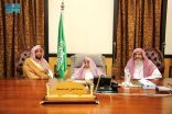 مفتي عام المملكة يستقبل وفدًا من هيئة الأمر بالمعروف بمكة المكرمة