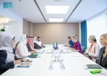 نائب وزير الخارجية يلتقي الممثلة العُليا للاتحاد الأوروبي والممثل الخاص للاتحاد الأوروبي لمنطقة الخليج