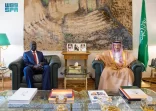 نائب وزير الخارجية يستقبل سفير جمهورية جنوب السودان لدى المملكة