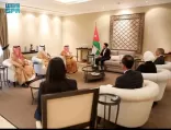 ولي عهد الأردن يلتقي المشرف العام على مركز الملك سلمان للإغاثة