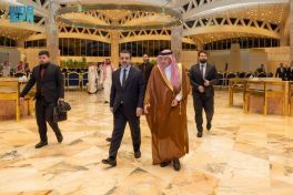 نائب وزير الخارجية يستقبل وزير خارجية سوريا لدى وصوله الرياض