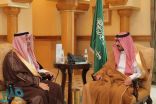 نائب أمير مكة يستقبل الأمين العام لمؤسسة الملك عبدالعزيز ورجاله للموهبة والإبداع