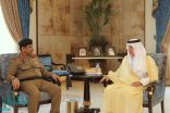 أمير مكة يستقبل مدير الأمن العام وعدداً من القيادات الأمنية
