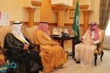 الأمير بدر بن سلطان يستقبل رئيس وأعضاء اللجنة التنفيذية لجمعية إطعام