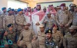 ولي العهد يعايد أبطال الحد الجنوبي