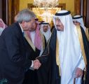 خادم الحرمين الشريفين يستقبل رئيس وزراء إيطاليا