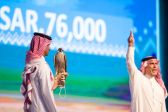310 آلاف ريال قيمة صقرين في الليلة الـ 17 لمزاد نادي الصقور السعودي