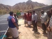 مركز الملك سلمان للإغاثة يدشن وحدة ضخ للمياه بالطاقة الشمسية في شبوة