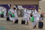 اكتمال وصول حجاج بيت الله الحرام إلى مشعر منى