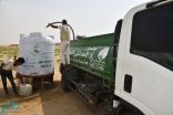 مركز الملك سلمان للإغاثة يواصل تنفيذ مشروع الإمداد المائي والإصحاح البيئي بمحافظة حجة