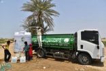 مركز الملك سلمان للإغاثة يواصل تنفيذ مشروع الإمداد المائي والإصحاح البيئي في حجة