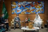 الأمير عبدالعزيز بن سلمان يلتقي وزير خارجية اليابان