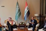 وزير الصناعة يبحث مع نظيره العراقي مجالات التعاون