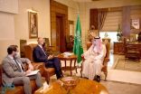 الأمير مشعل بن ماجد يستقبل سفير إيطاليا لدى المملكة