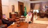 الأمير مشعل بن ماجد يستقبل رئيس هيئة حقوق الإنسان
