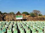 مركز الملك سلمان للإغاثة يواصل توزيع السلال الغذائية لمتضرري السيول في السودان