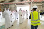 الخريف يتفقد عددًا من المشاريع في مدينة جازان للصناعات الأساسية والتحويلية