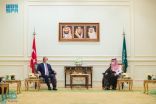 وزير الخارجية يستقبل نظيره التركي