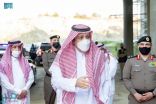 أمير الباحة يتفقد المتنزه الوطني ومشروع جمعية إكرام بمحافظة بلجرشي