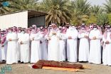 نائب أمير الرياض يؤدي صلاة الميت على “ابن شويمي”