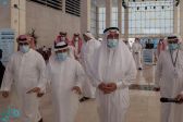 وزير التعليم يتفقّد مركز تقديم اللقاحات بجامعة الإمام محمد بن سعود الإسلامية
