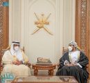 الفالح يلتقي بوزير التجارة في سلطنة عمان