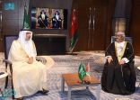 الفالح يلتقي بوزير النقل والاتصالات في سلطنة عمان