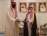 الأمير محمد بن سلمان يتلقى رسالة خطية من ولي عهد الكويت