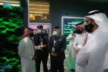 مدير عام شرطة أبوظبي يزور جناح وزارة الداخلية السعودية المشارك في أسبوع جيتيكس للتقنية