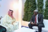 وزير الخارجية يلتقي رئيس مفوضية الاتحاد الإفريقي