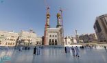 تكثيف الأعمال الإنشائية لـ6 منارات في المسجد الحرام