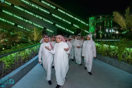 وزير الصناعة والثروة المعدنية يزور الجناح السعودي في “أكسبو دبي” 2020