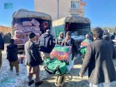 مركز الملك سلمان للإغاثة يوزع أكثر من 10 أطنان من المساعدات المتنوعة في العاصمة الأفغانية