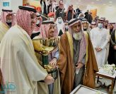 أمير الرياض يتوج الفائزين بكأسي خادم الحرمين