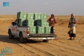 مركز الملك سلمان للإغاثة يوزع أكثر من 600 طن من السلال الغذائية في حجة وصعدة