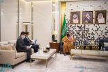 الأمير عبدالعزيز بن سعود يستقبل سفير أوزبكستان لدى المملكة